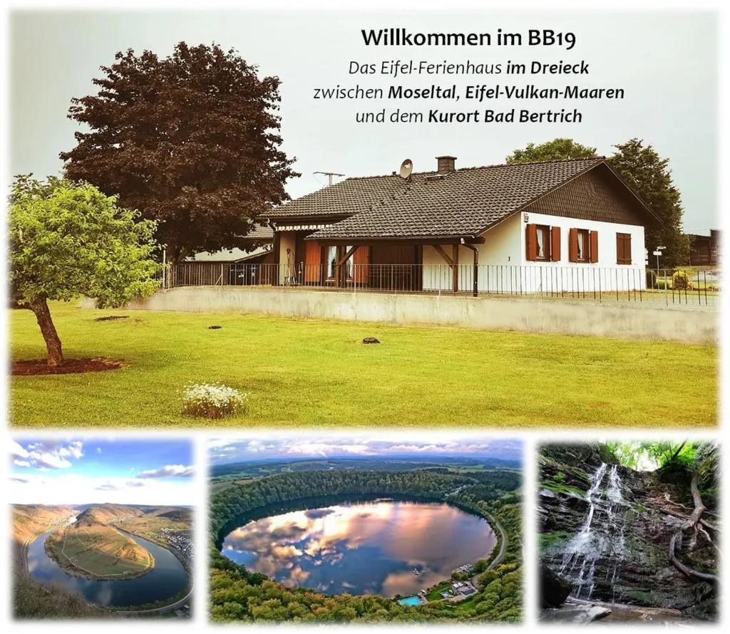 Bb19 Eifel-Ferienhaus Am Moseltal Mit Saunahaus Beuren  Экстерьер фото